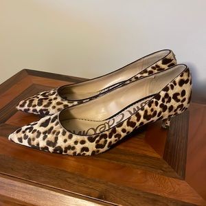 Sam Edelman Dori Leopard kitten heels